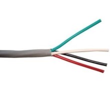Cable Multiconductor, Seguridad y Alarma, Sin blindaje, 4 Hilos, 22 AWG