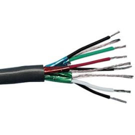 Cable Multipar, Control de Audio, Blindado, 3 par, 22 AWG