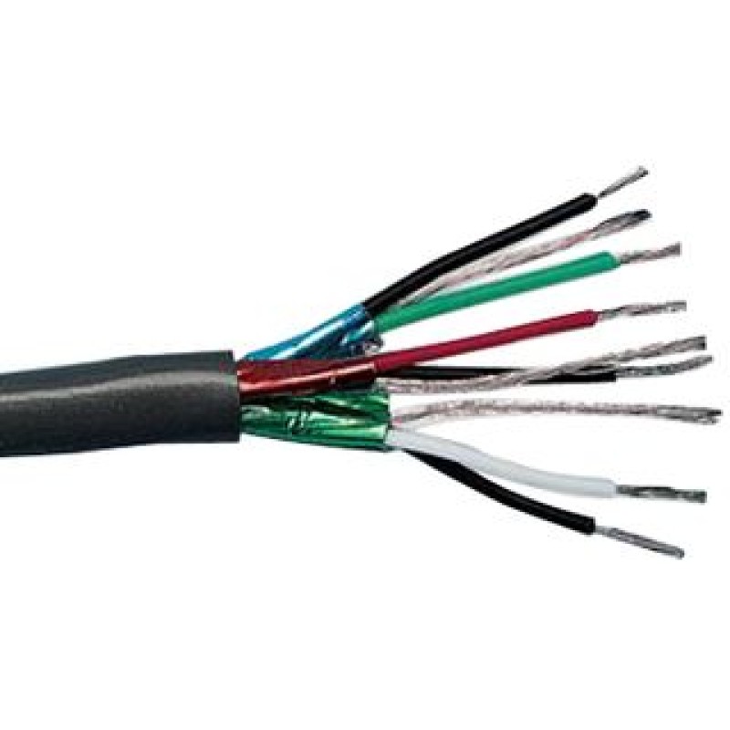Cable Multiconductor, Control, Sin blindaje, 2 Hilos, 22 AWG, 0.35 mm², 500  ft, 152.4 m