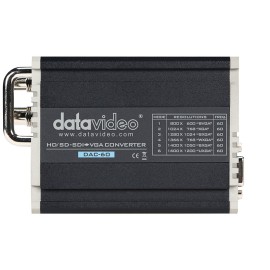 Convertidor Datavideo DAC-60 SD / HD / 3G-SDI a escalador VGA 