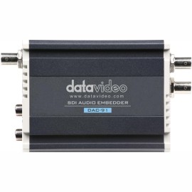 Embebedor de audio analógico de 2 canales Datavideo 3G / HD / SD-SDI