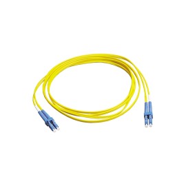Patch Cord de conexión FiberExpress, OS2, LC dúplex a LC dúplex, 2 m