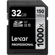 Tarjeta de memoria Lexar 32GB profesional UHS-II SDHC