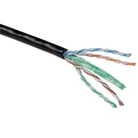 Cable UTP para Exterior multiconductor Cat 6 de 4 pares U / UTP OSP Reel