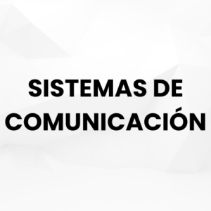 Sistemas de Comunicación